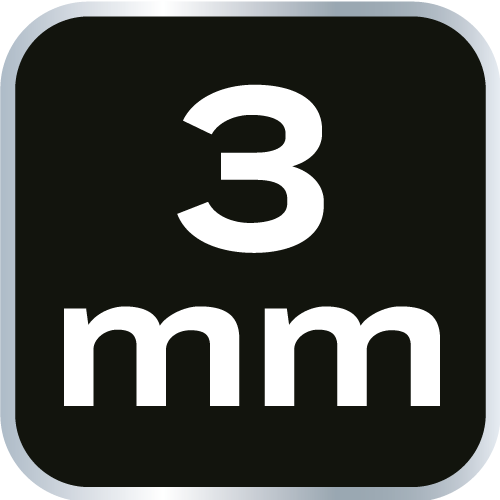 Klucz sześciokątny 3.0 mm, CrV
