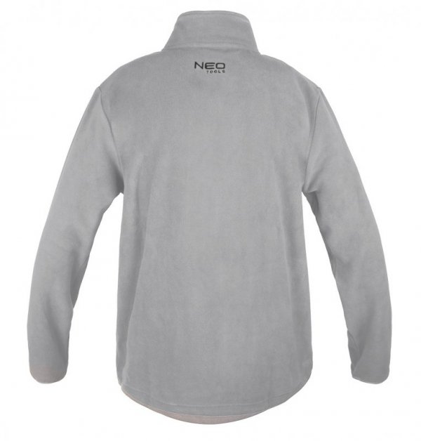 Bluza polarowa, szara, rozmiar XXL