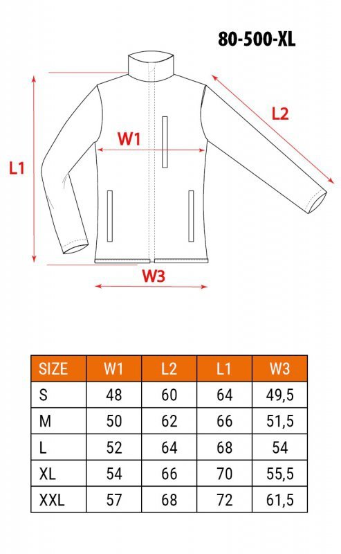 Bluza polarowa damska, czarna, rozmiar XL