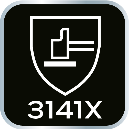 Rękawice robocze, poliester pokryty lateksem (foam), 3141X, rozmiar 11