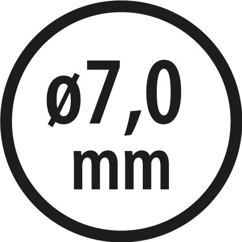 Wiertła do metalu Baildon BASIC DIN 338 RN NWKa 7 mm, HSS (S), 109-69 mm, wielokrotność 10