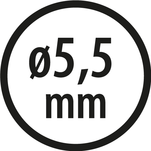 Wiertła do metalu Baildon BASIC DIN 340 RN NWKb 5,5 mm, HSS (S), 139-91 mm, wielokrotność 10