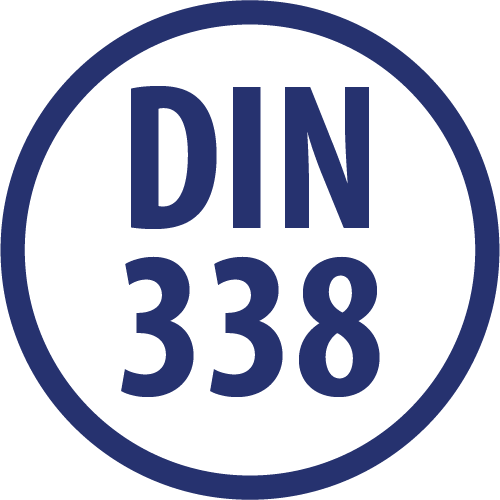 Wiertło do metalu Baildon DIN 338 RN 12,5 mm, HSS TiN (S), 151-101 mm (chwyt 3-płaszczyznowy)