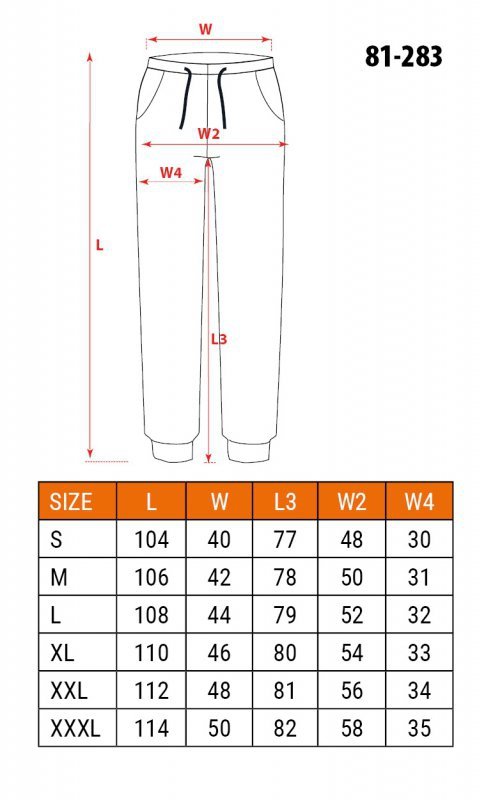 Spodnie dresowe COMFORT, szaro-czarne, rozmiar XXXL