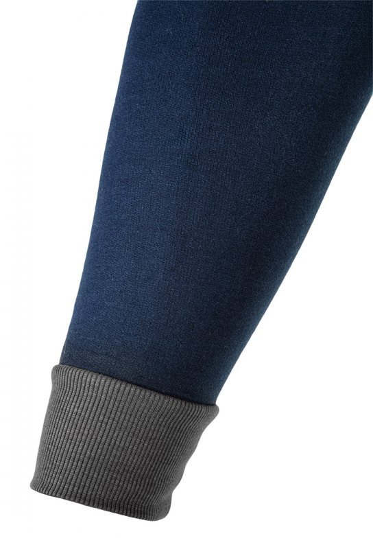 Bluza rozpinana z kapturem COMFORT, granatowa, rozmiar XXXL