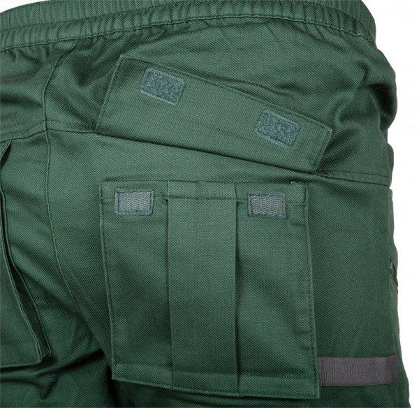 Spodnie robocze OUTDOOR, typu jogger, zielone, rozmiar XXL