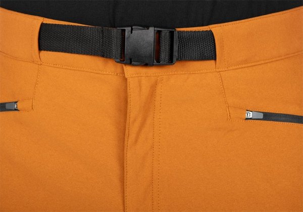 Spodnie robocze OUTDOOR, 4 way stretch, musztardowo-szare, rozmiar XXXL
