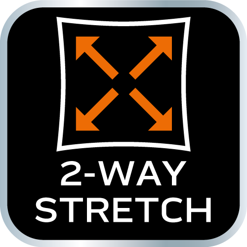 Spodnie robocze OUTDOOR, 2 way stretch, szare, rozmiar M