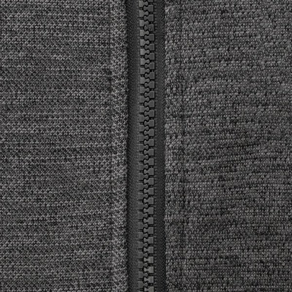 Bluza rozpinana OUTDOOR, pique, szara, rozmiar XXXL