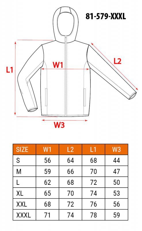 Kurtka ocieplana z kapturem OUTDOOR, zielona, rozmiar XXXL