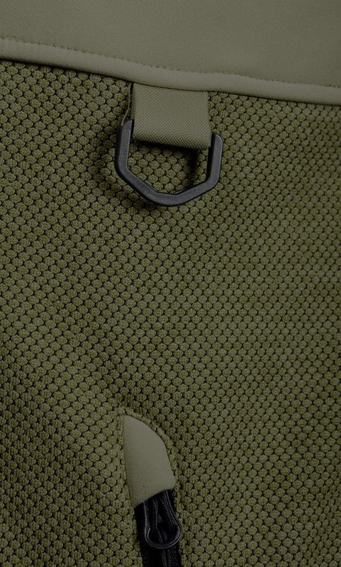 Bluza softshell OUTDOOR, zielona, rozmiar XL