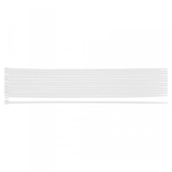 Opaski zaciskowe EXTREME 2.5 × 200 mm, białe, 20 szt.