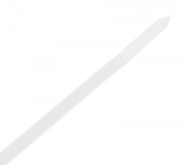 Opaski zaciskowe EXTREME 4.8 × 450 mm, białe, 50 szt.