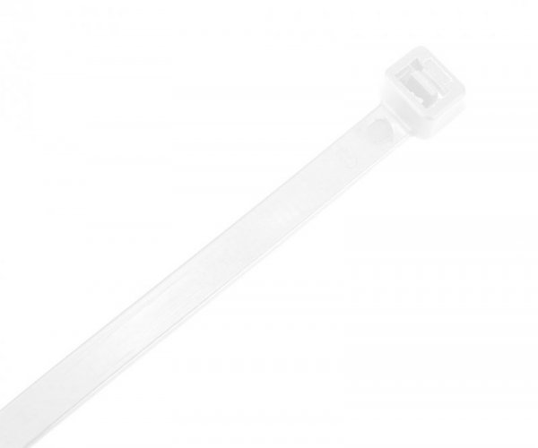 Opaski zaciskowe EXTREME 7.6 × 200 mm, białe, 50 szt.