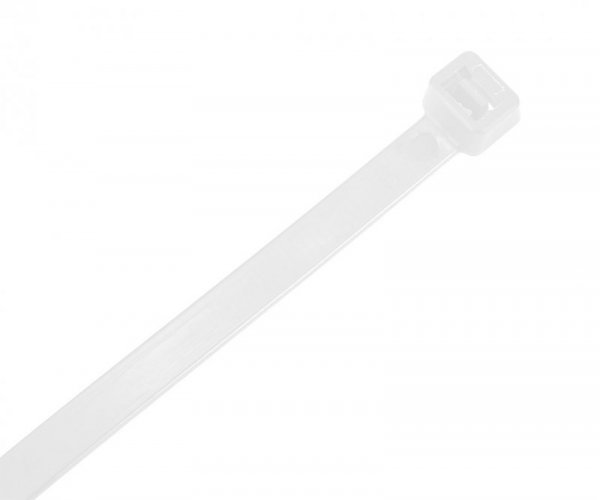 Opaski zaciskowe EXTREME 7.6 × 500 mm, białe, 50 szt.