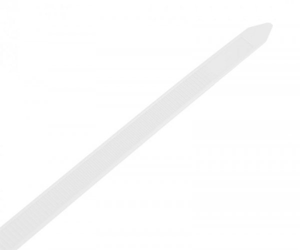 Opaski zaciskowe EXTREME 9.0 × 450 mm, białe, 50 szt.
