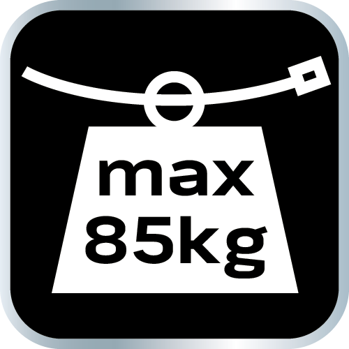 Opaski zaciskowe EXTREME 9.0 × 550 mm, białe, 50 szt.