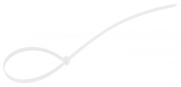 Opaski zaciskowe EXTREME 9.0 × 550 mm, białe, 50 szt.