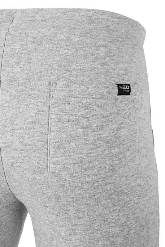 Spodnie dresowe COMFORT, szary melanż, rozmiar XXXL