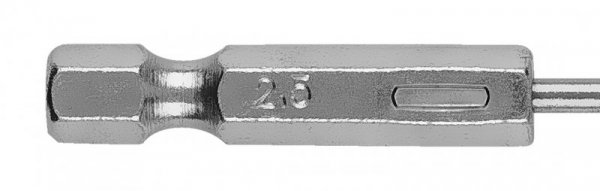 Wiertło do metalu Hex 2.5 mm, 2 szt.