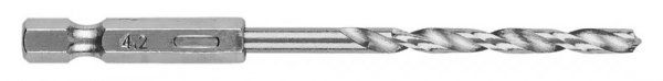 Wiertło do metalu Hex 4.2 mm, 2 szt.