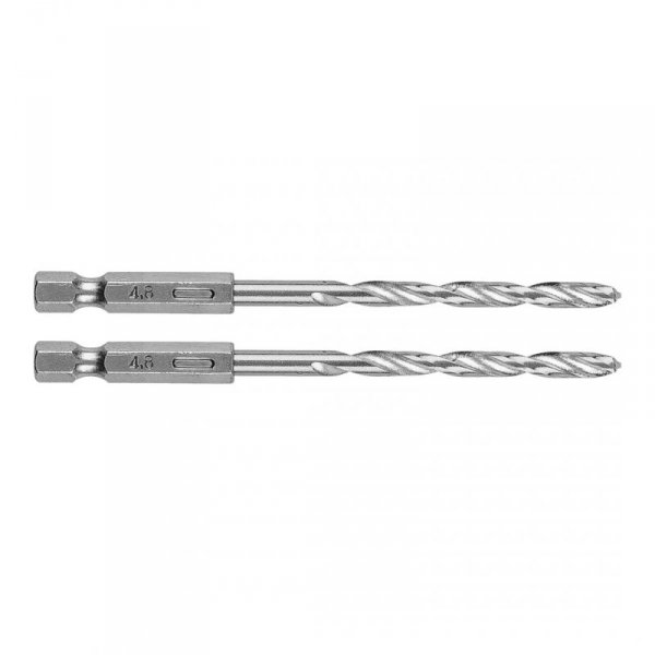 Wiertło do metalu Hex 4.8 mm, 2 szt.
