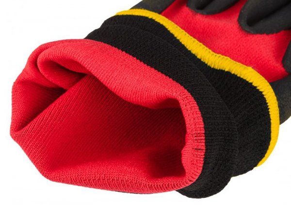 Rękawice robocze ultraflex, nylon-spandex, pokrytcie polimetrowo-nitrylowe (foam), 4131X, rozmiar 10