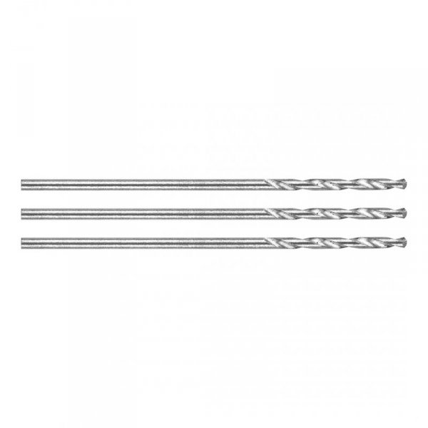 Wiertła do metalu HSS, DIN 338, 1 mm, 3 szt.