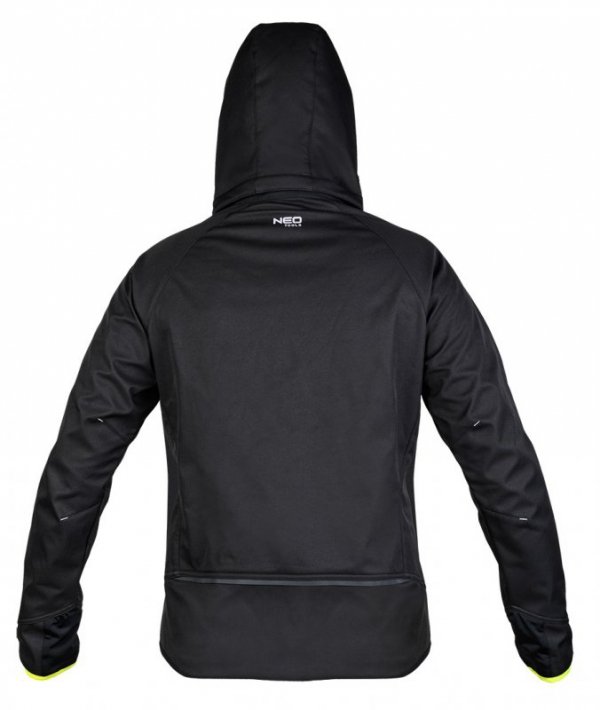 Kurtka Mix&Match Softshell, czarno-żółta, rozmiar XXL