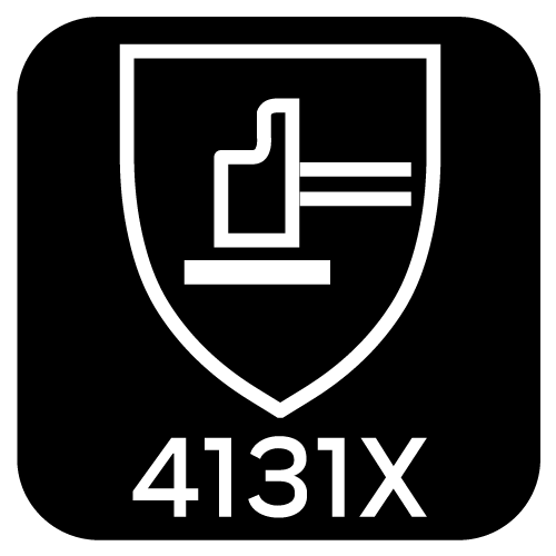 Rękawice robocze, poliester pokryty ntrylemx, 4131X, rozmiar 10