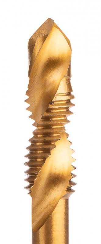 Wiertło gwintujące HSS TiN, M10x1,5 mm, Hex