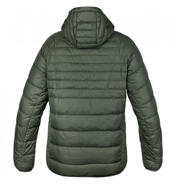 Kurtka Mix&Match, pikowana, puchowa, lekka, oliwkowo-czarna, rozmiar S