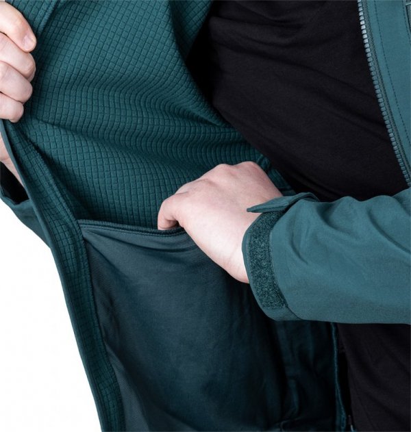 Kurtka Mix&Match, 4-way stretch, zielona, rozmiar XXL