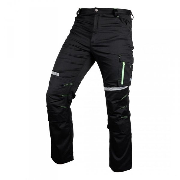 Spodnie robocze Mix&Match, czarne, rozmiar XXXL