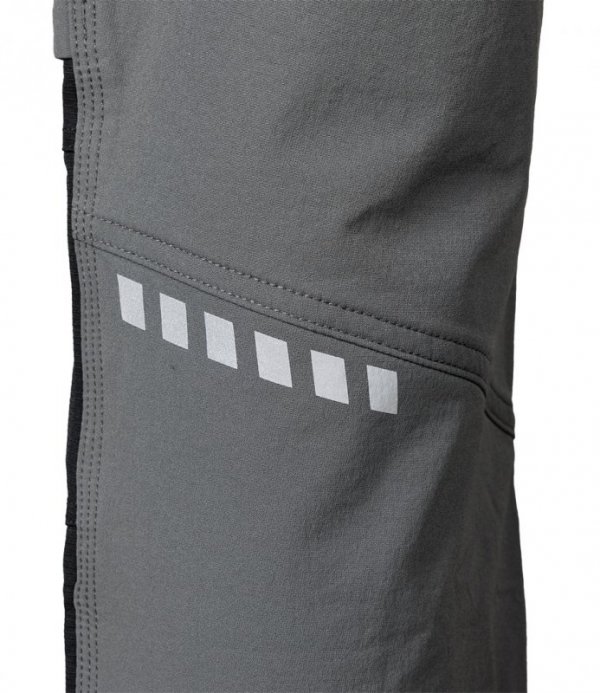 Spodnie robocze Mix&Match, 4 way stretch, z kaburami, Cordura, szaro-czarne, rozmiar XL