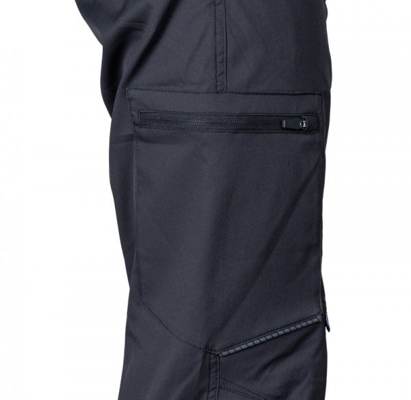 Spodnie robocze Mix&Match, stretch, czarne, rozmiar L