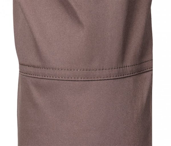 Spodnie robocze Mix&Match, stretch, brązowe, rozmiar M