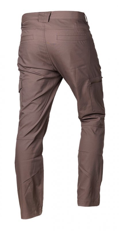 Spodnie robocze Mix&Match, stretch, brązowe, rozmiar XXXL