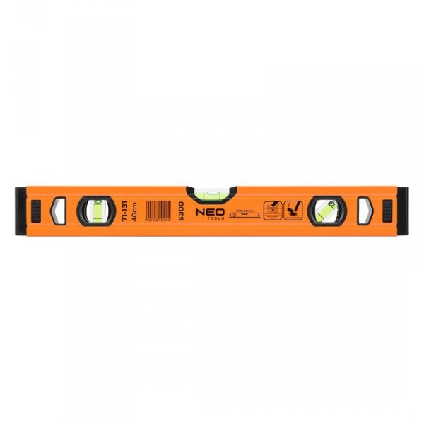 Poziomnica aluminiowa S 300, 3 libelle, 40 cm