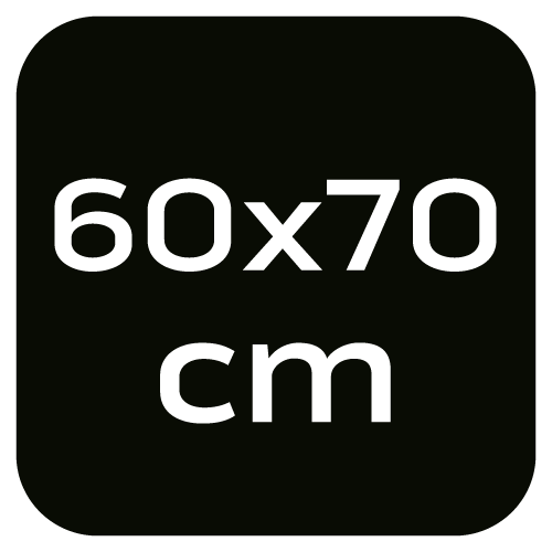 Worki na odpady 60 L, brązowe, 35 mic, 10 szt.