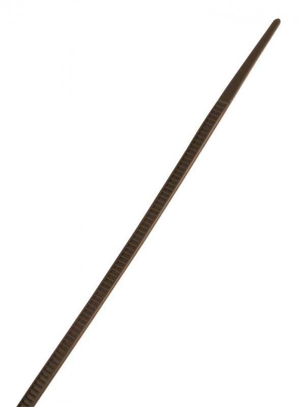 Opaski zaciskowe ogrodowe 3,6 x 200mm, 50 szt., brązowe