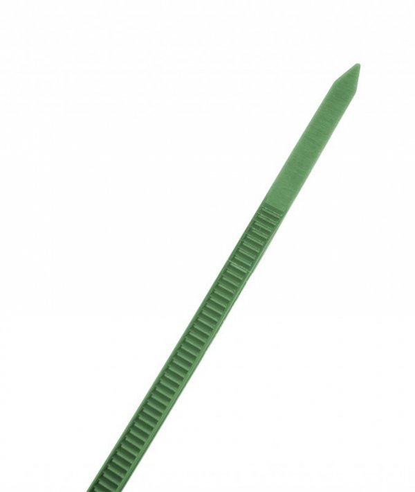 Opaski zaciskowe ogrodowe 4,8 x 160mm, 50 szt., zielone