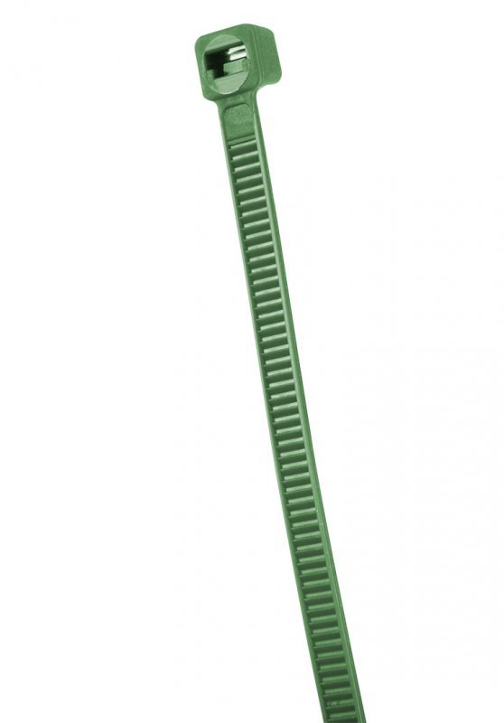 Opaski zaciskowe ogrodowe 4,8 x 160mm, 50 szt., zielone