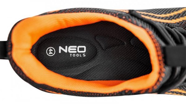 Półbuty robocze S1 SR Neo Air, stalowy podnosek, pomarańczowe, rozmiar 39