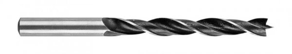 Zestaw wierteł do drewna: 4, 5, 6, 8, 10 mm, 5 sztuk