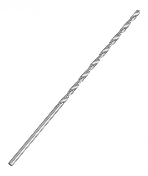 Wiertło do metalu HSS, DIN 340, przedłużane, 2,5 mm, 2 szt.