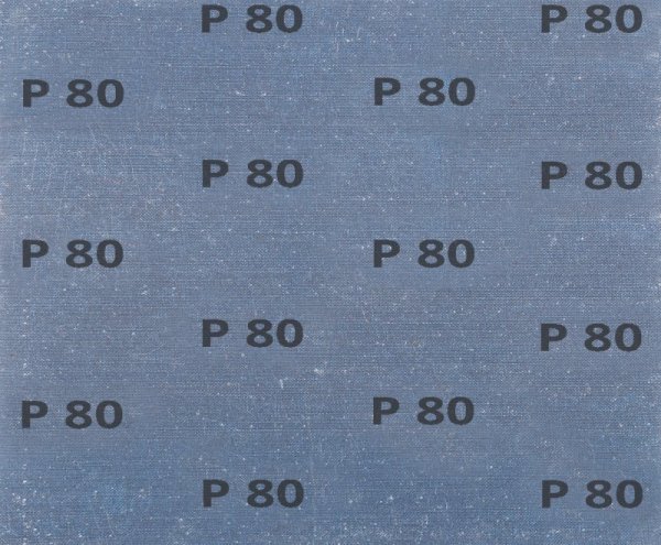 Płótno ścierne 230 x 280 mm, P80 (5 szt.)