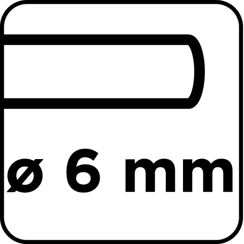 Ściernica listkowa trzpieniowa 30 x 15 x 6 mm, P80