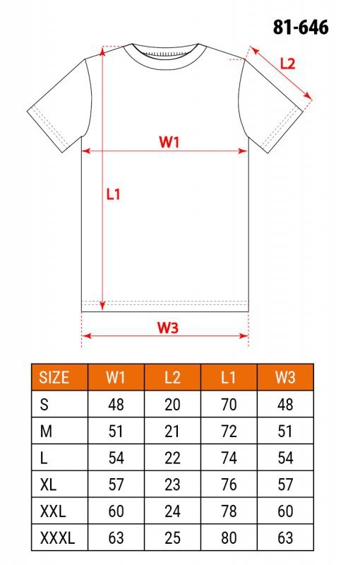 T-shirt, biały, rozmiar XXL
