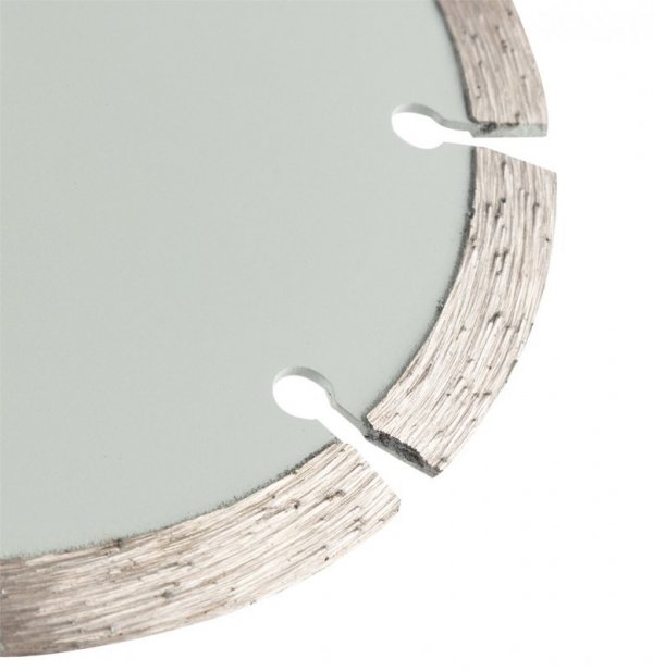 Tarcza diamentowa do cięcia segmentowa, 115 x 22.2 mm, na sucho